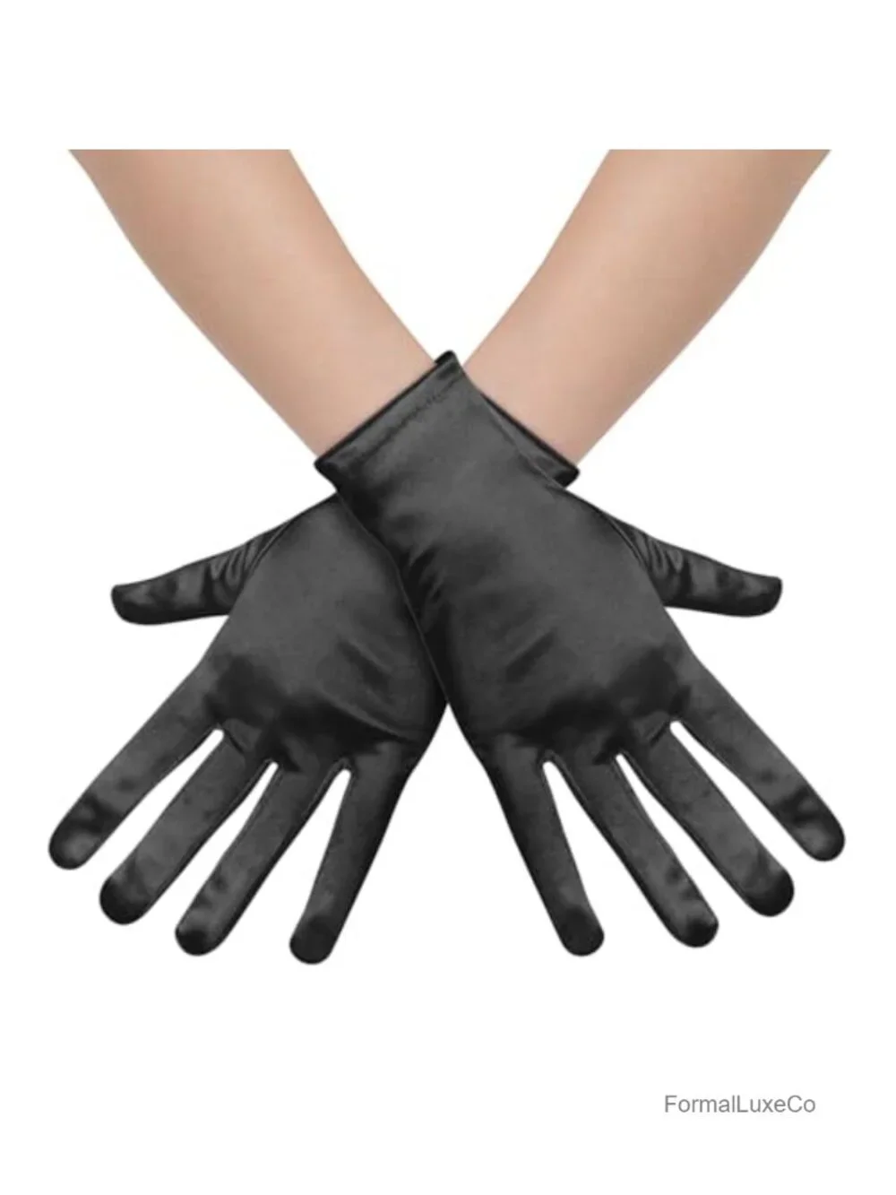 Satin Opera Gloves Women Formal Dancing Gloves Wedding Bridal Tea Party